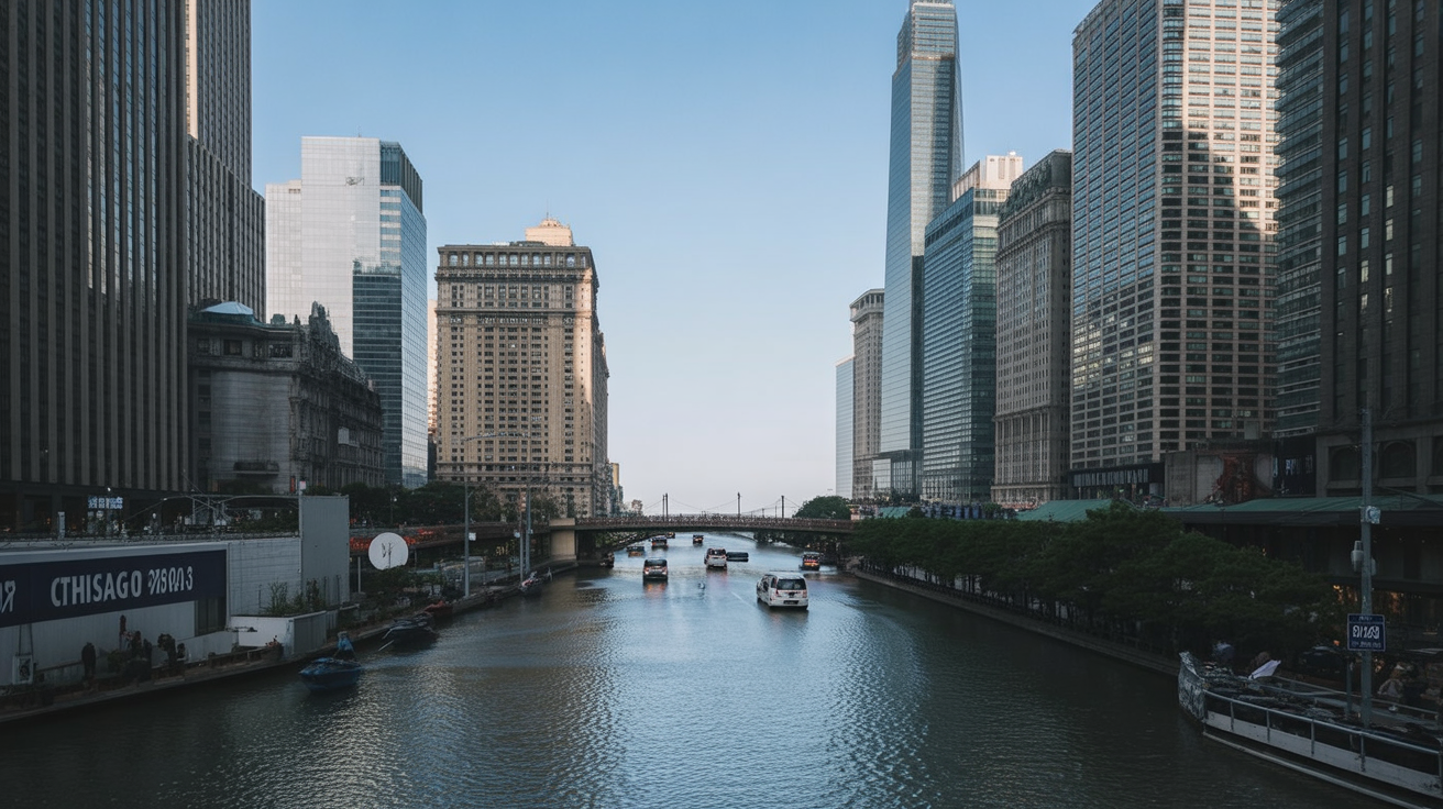The Chicago Architecture Cruise — 90 minutes on the river past 50 buildings. Nothing in New York gives you this specific expe