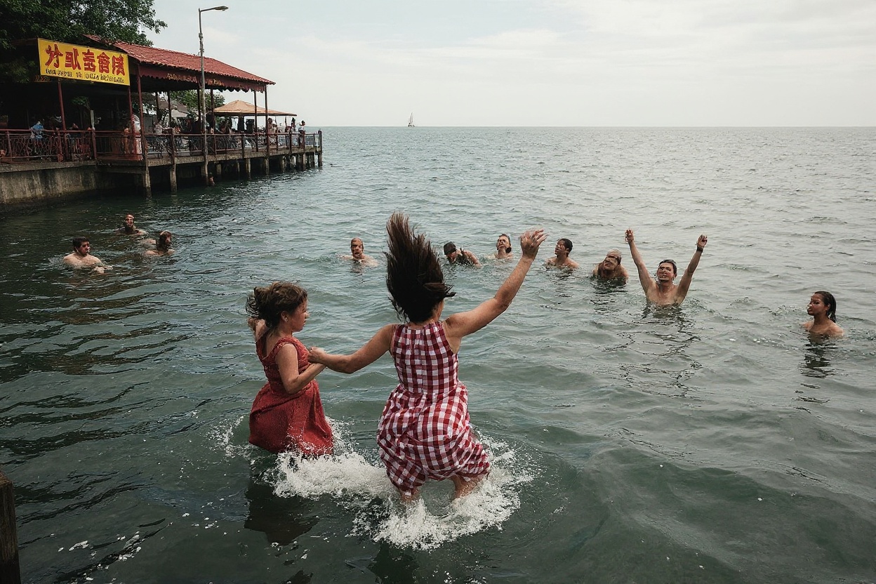 The Lake and Oak Street Beach — Gold Coast Chicago