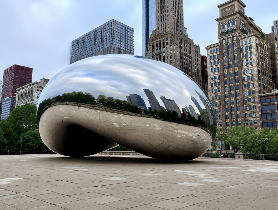 Millennium Park — the Bean is free, always crowded, and genuinely worth 20 minutes of your time