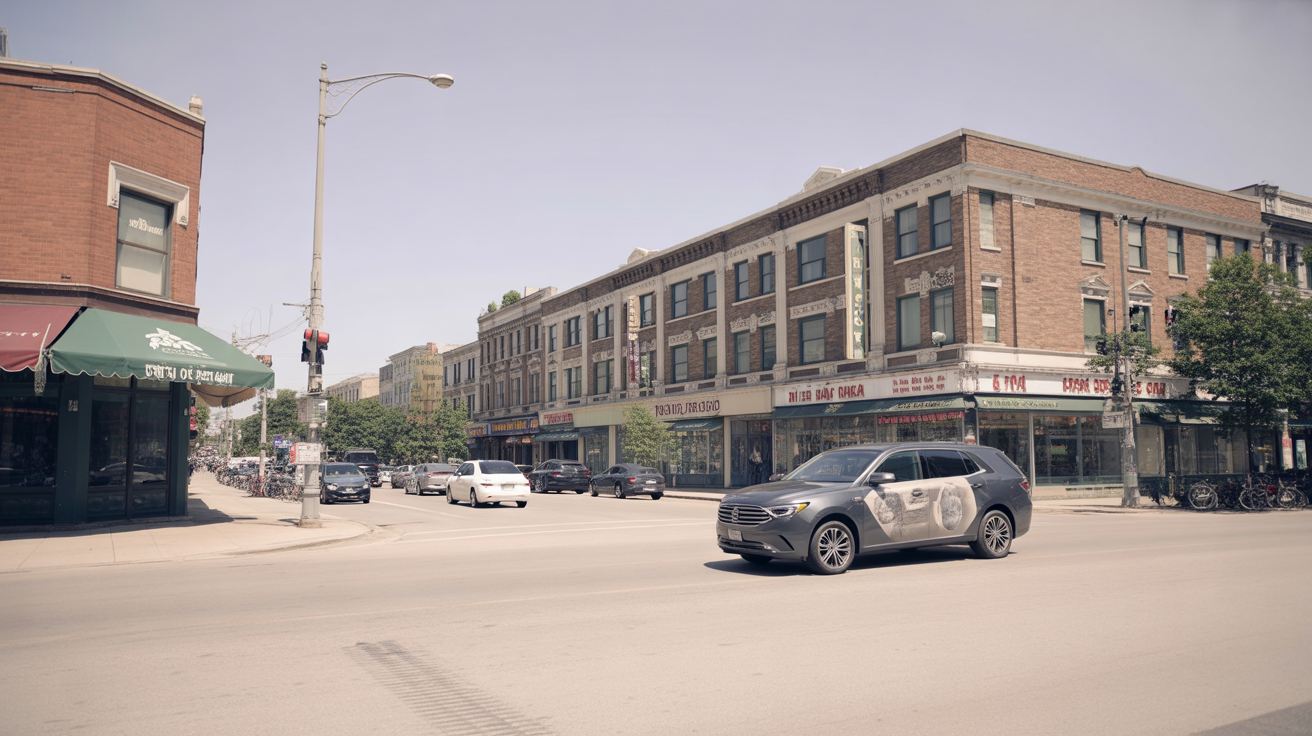 Milwaukee Avenue through Wicker Park — 10 blocks of independent restaurants, bars, vintage shops, and coffee that tell you wh